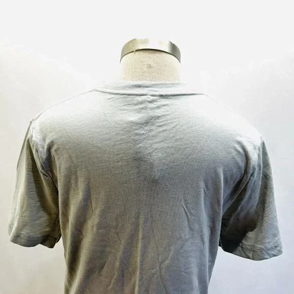 Apt. 9 Men Short Sleeve Pullover Crew Neck 100% Cotton Gray Tee Shirt Size Small - Picture 6 of 8